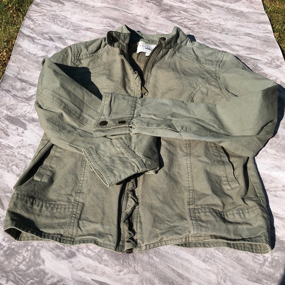 Sanctuary Surplus Army Green Jacket - Picture 4 of 10